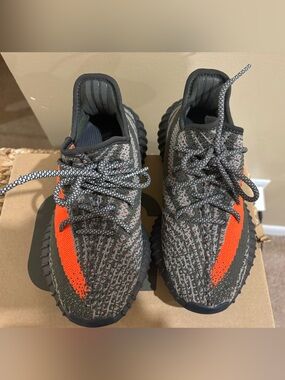 adidas YZY 350 V2 Kraft Box with Black Print